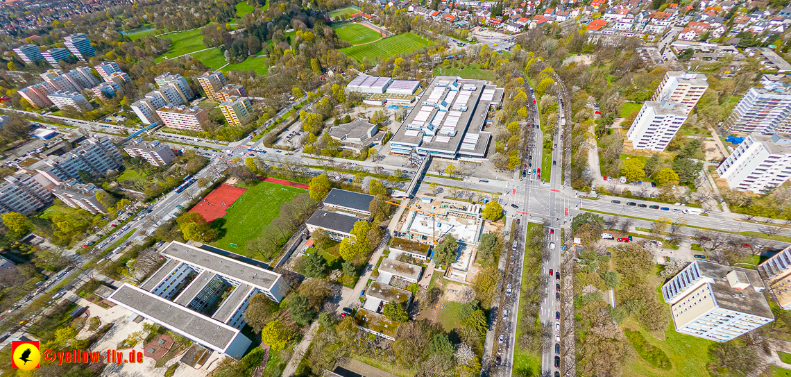 21.04.2023 - Baustelle Haus für Kinder in Neuperlach